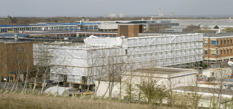 R25 Heavy Duty Lab reroofing and cladding